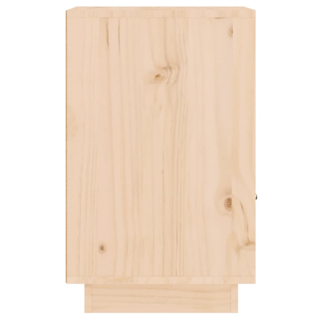 Nattbord Sengbord Tre heltre furu 40x34x55 cm