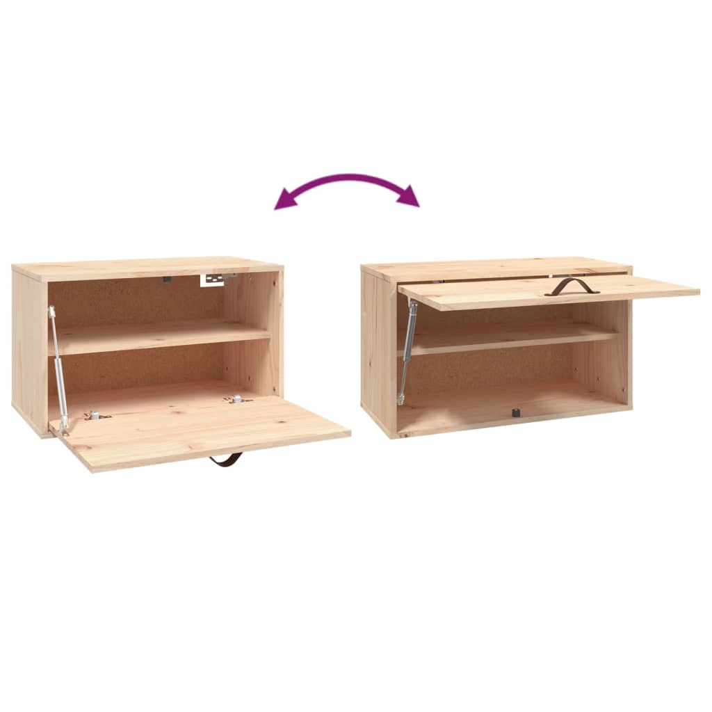 Veggskap Tre 60x30x35 cm heltre furu