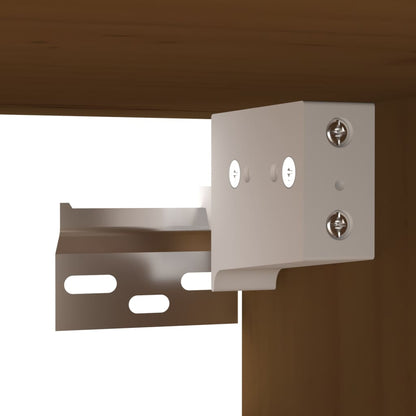 Veggskap Honningbrun 80x30x30 cm heltre furu