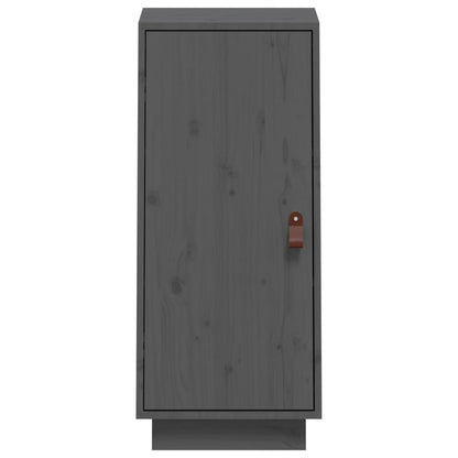 Skjenk Grå 34x40x75 cm heltre furu