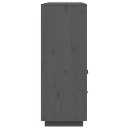 Skap Grå 100x40x108,5 cm heltre furu