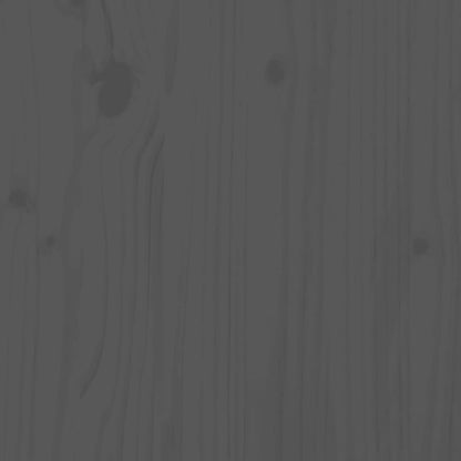 Skap Grå 67x40x108,5 cm heltre furu