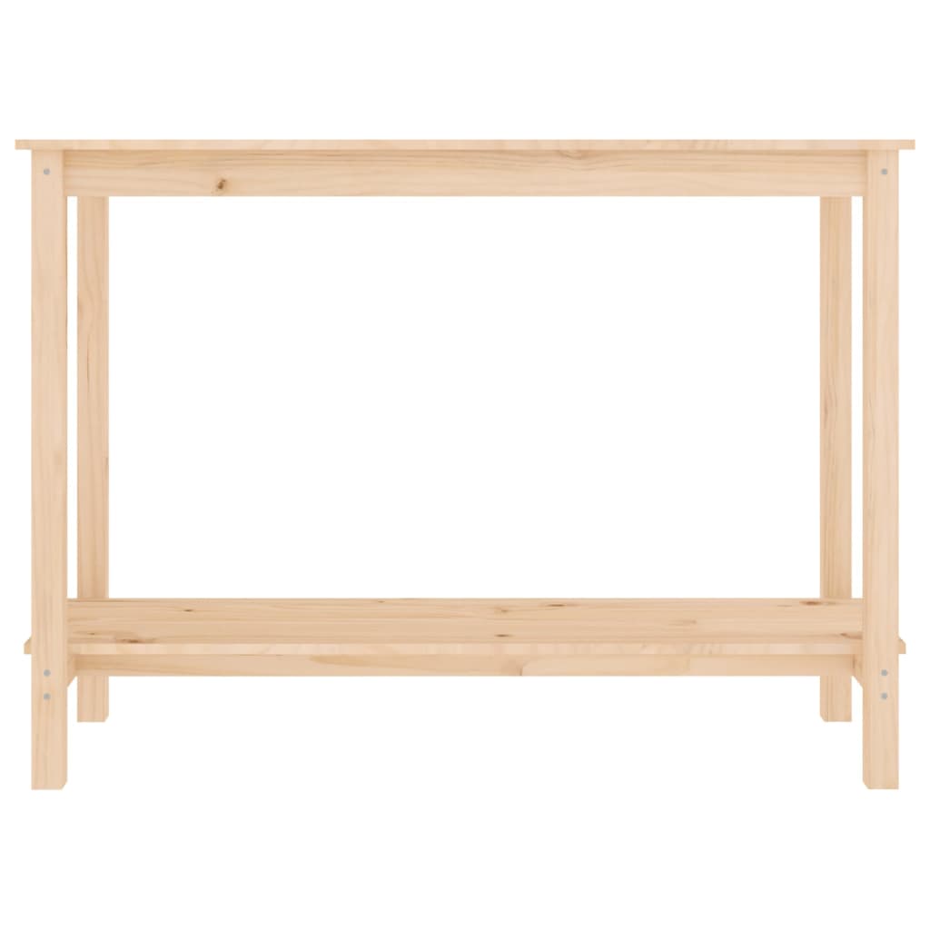 Avlastningsbord konsollbord 110x40x80 cm heltre furu