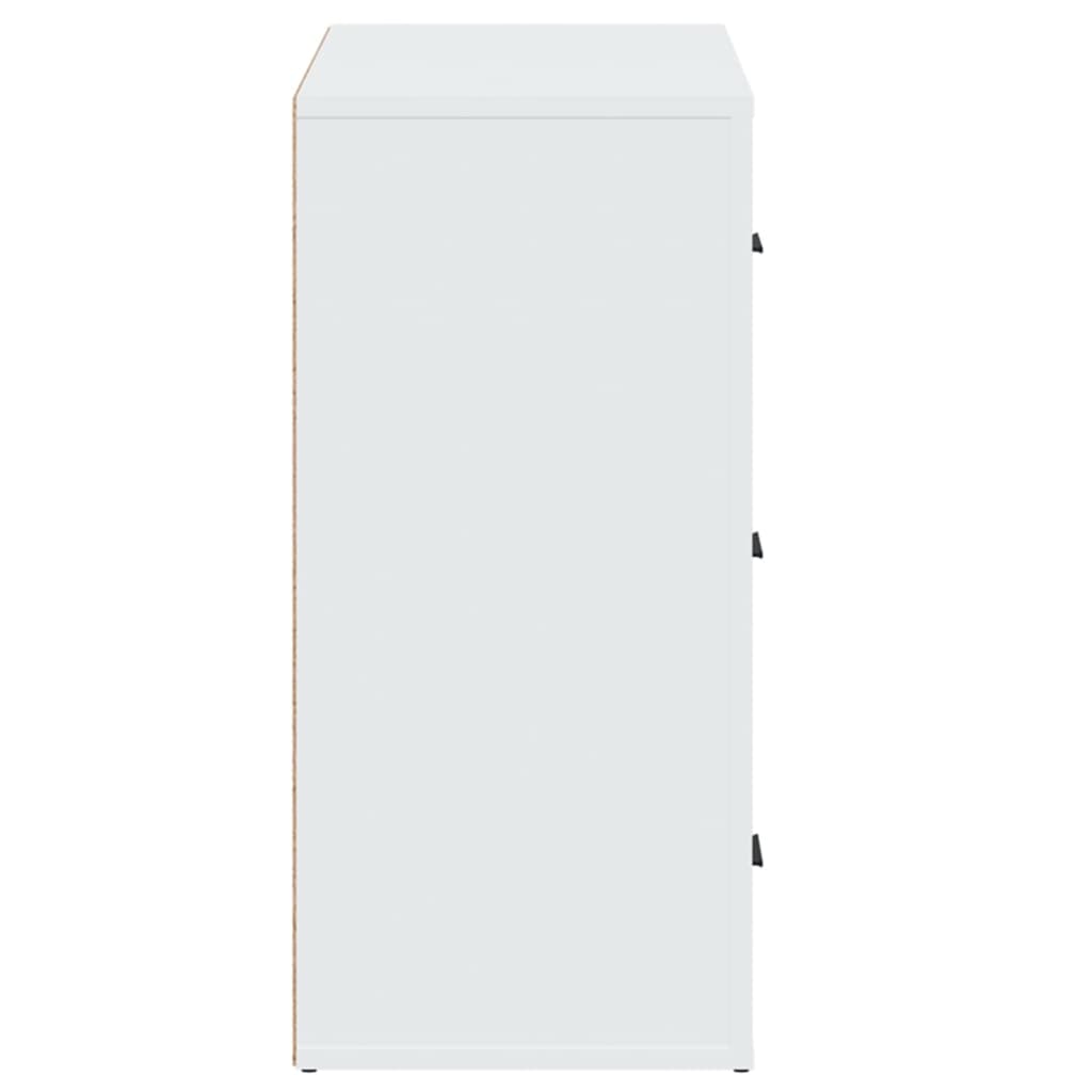 Skjenk Hvit 80x33x70 cm