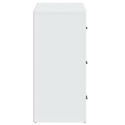 Skjenk Hvit 80x33x70 cm