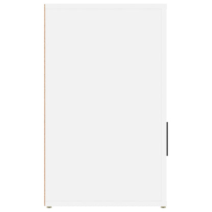 Nattbord Sengbord Hvit 50x36x60 cm