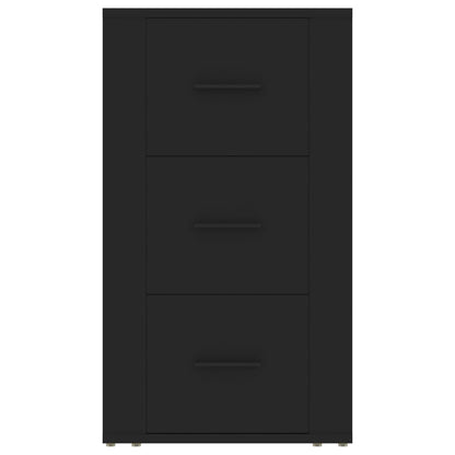 Skjenk svart 40x33x70 cm konstruert tre