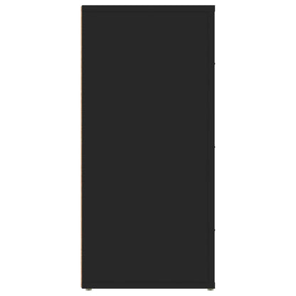 Skjenk svart 40x33x70 cm konstruert tre