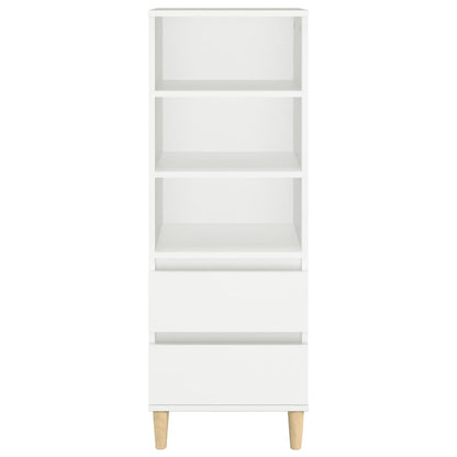 Skap Hvit 40x36x110 cm