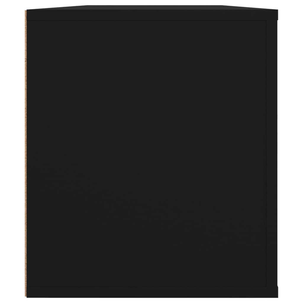 TV-Møbel Svart Tv-benk 100x35x40 cm