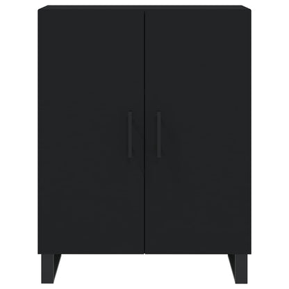 Skap Svart 69,5x34x180 cm