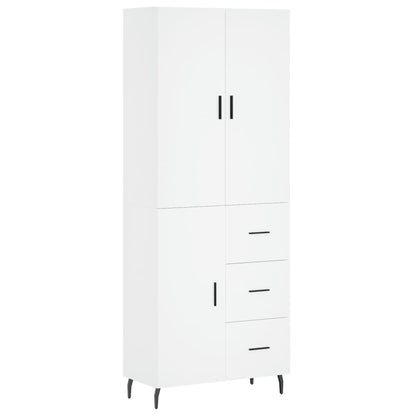 Skap Hvit 69,5x34x180 cm