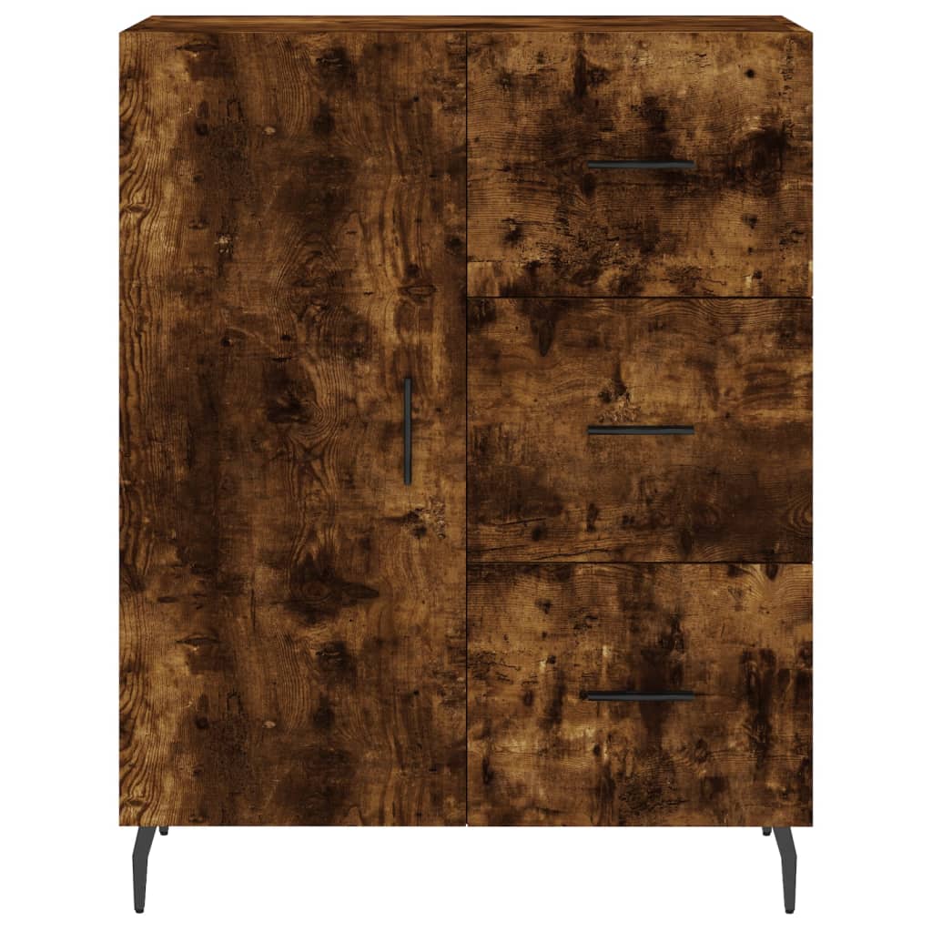 Skap Røkt Eik 69,5x34x180 cm