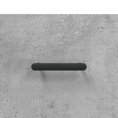 Skap Betonggrå 69,5x34x180 cm