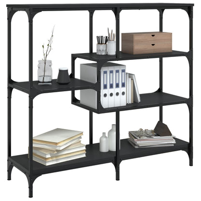 Avlastningsbord Konsollbord Svart 103x32x95 cm