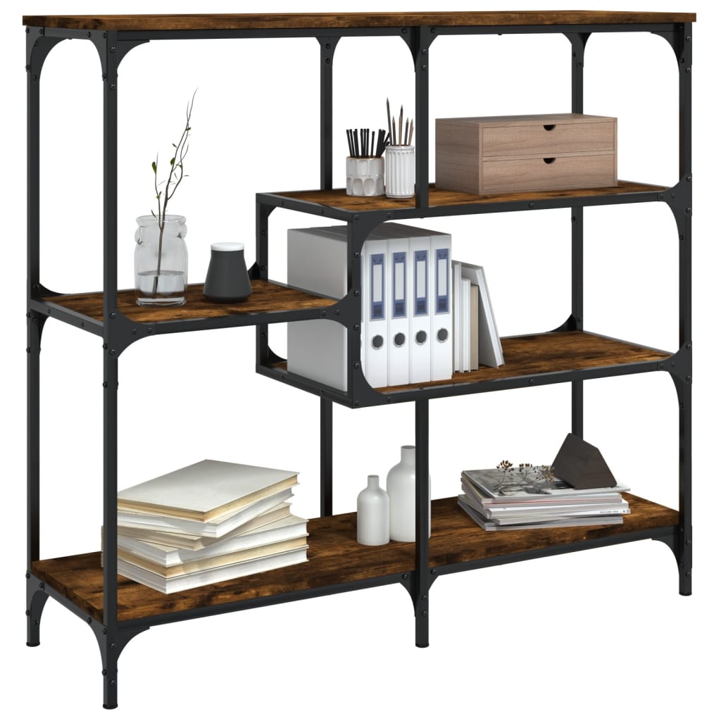 Avlastningsbord konsollbord Røkt Eik 103x32x95 cm