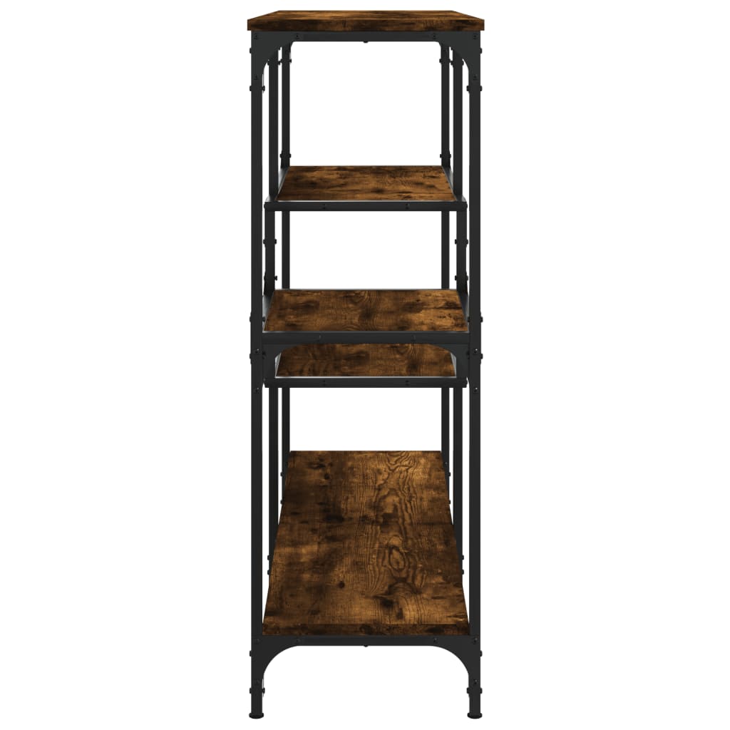 Avlastningsbord konsollbord Røkt Eik 103x32x95 cm