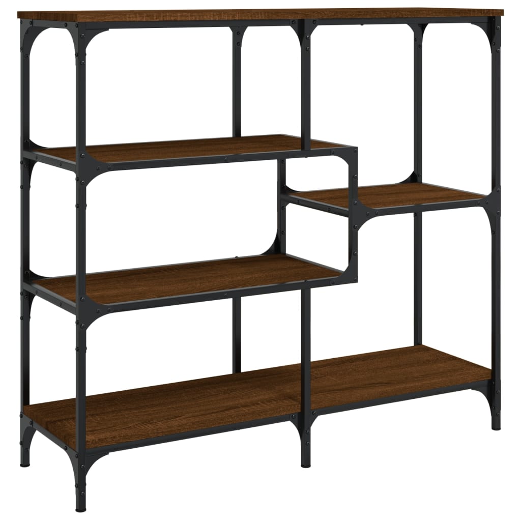 Avlastningsbord Konsollbord Brun Eik 103x32x95 cm