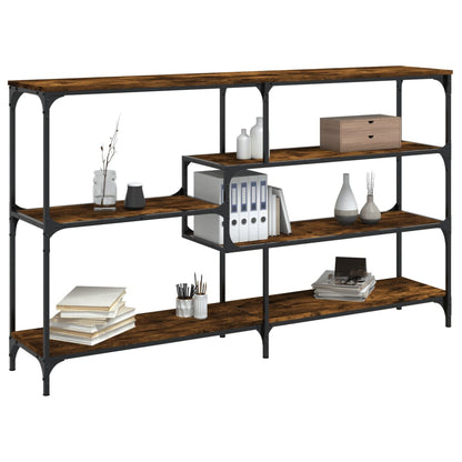 Avlastningsbord Konsollbord Røkt Eik 160x32x95 cm