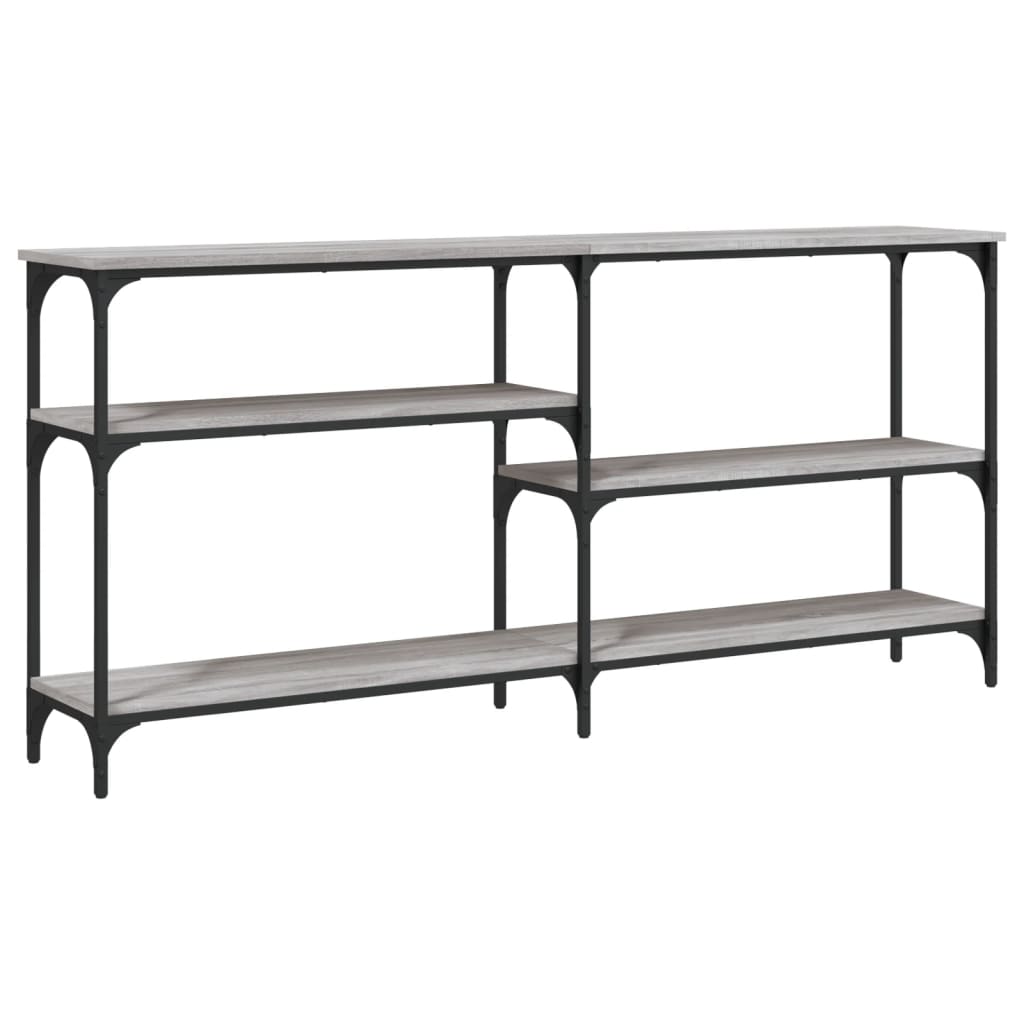 Avlastningsbord Konsollbord Sonoma Grå 160x29x75 cm