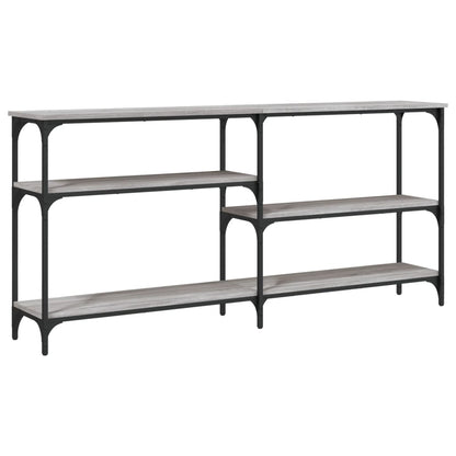 Avlastningsbord Konsollbord Sonoma Grå 160x29x75 cm