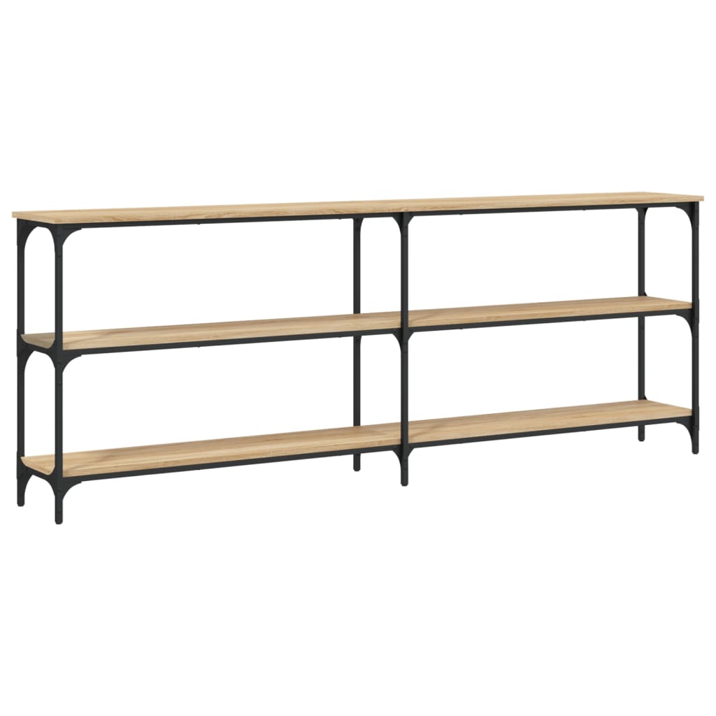 Avlastningsbord Konsollbord Sonoma Eik 200x29x75 cm