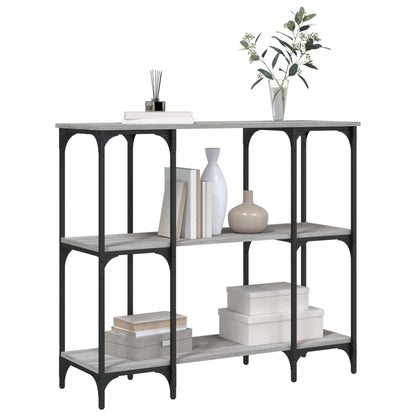 Avlastningsbord Konsollbord Sonoma Grå 102x35x90 cm