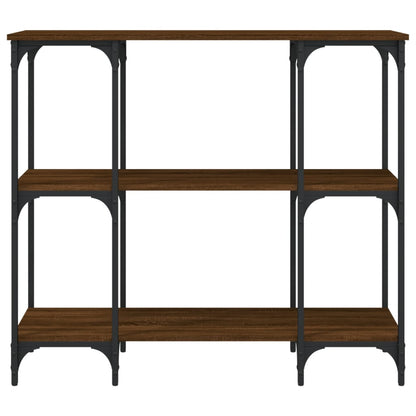 Avlastningsbord Konsollbord Brun Eik 102x35x90 cm