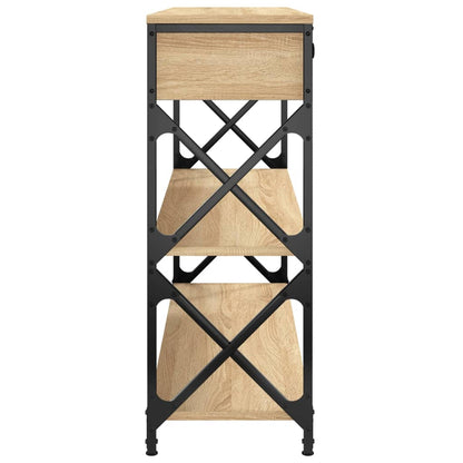 Avlastningsbord Konsollbord Sonoma Eik 100x28x75 cm