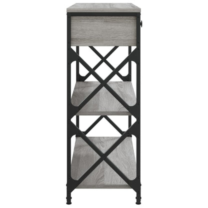 Avlastningsbord Konsollbord Sonoma Grå 75x28x75 cm