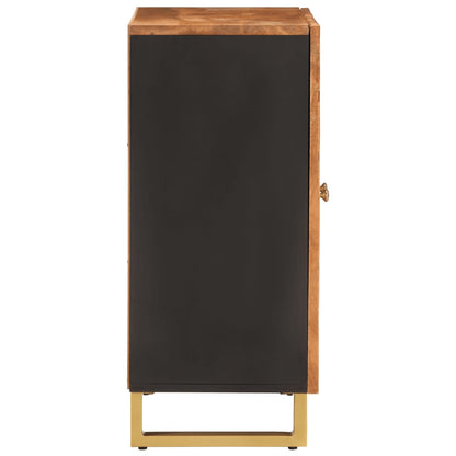 TV-benk brun og svart 60x33,5x75 cm heltre mango