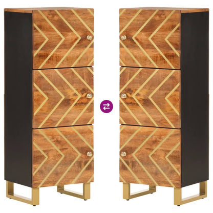 Skjenk Brun og Svart 40x33,5x110 cm