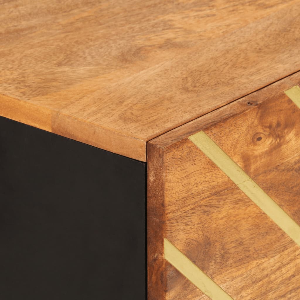 Skjenk Brun og Svart 40x33,5x110 cm