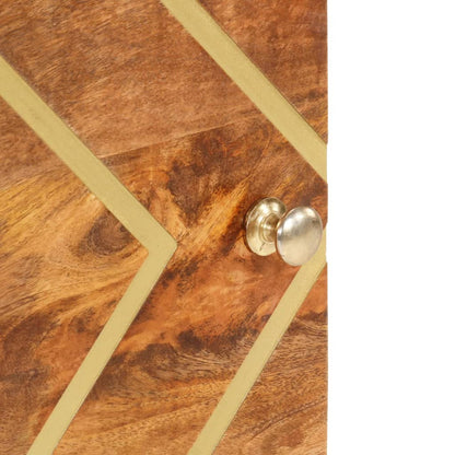 Skjenk Brun og Svart 40x33,5x110 cm