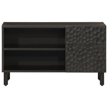 TV-benk svart 80x31x46 cm heltre mango