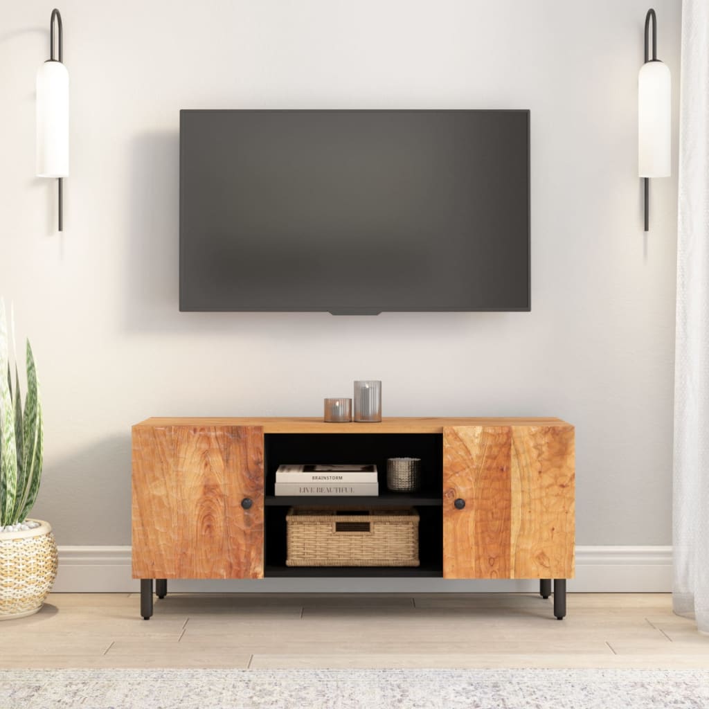 TV-Møbel Tre TV-benk heltre akasie 105x33x46 cm