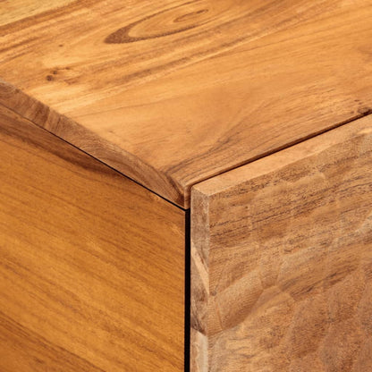 Salongbord Sofabord Tre heltre akasie 80x50x40 cm