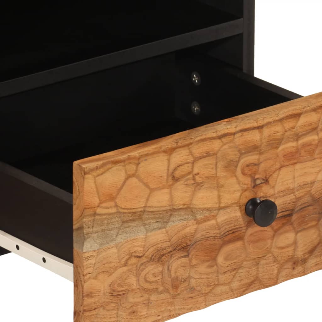 Salongbord Sofabord Tre heltre akasie 80x54x40 cm