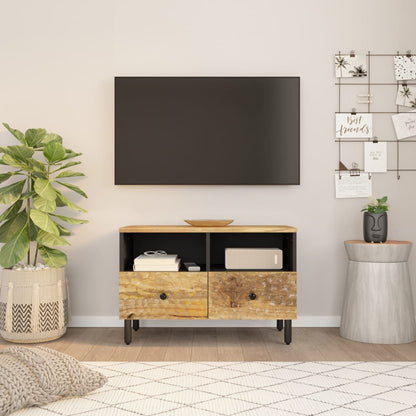 TV-benk 70x33x46 cm heltre mango