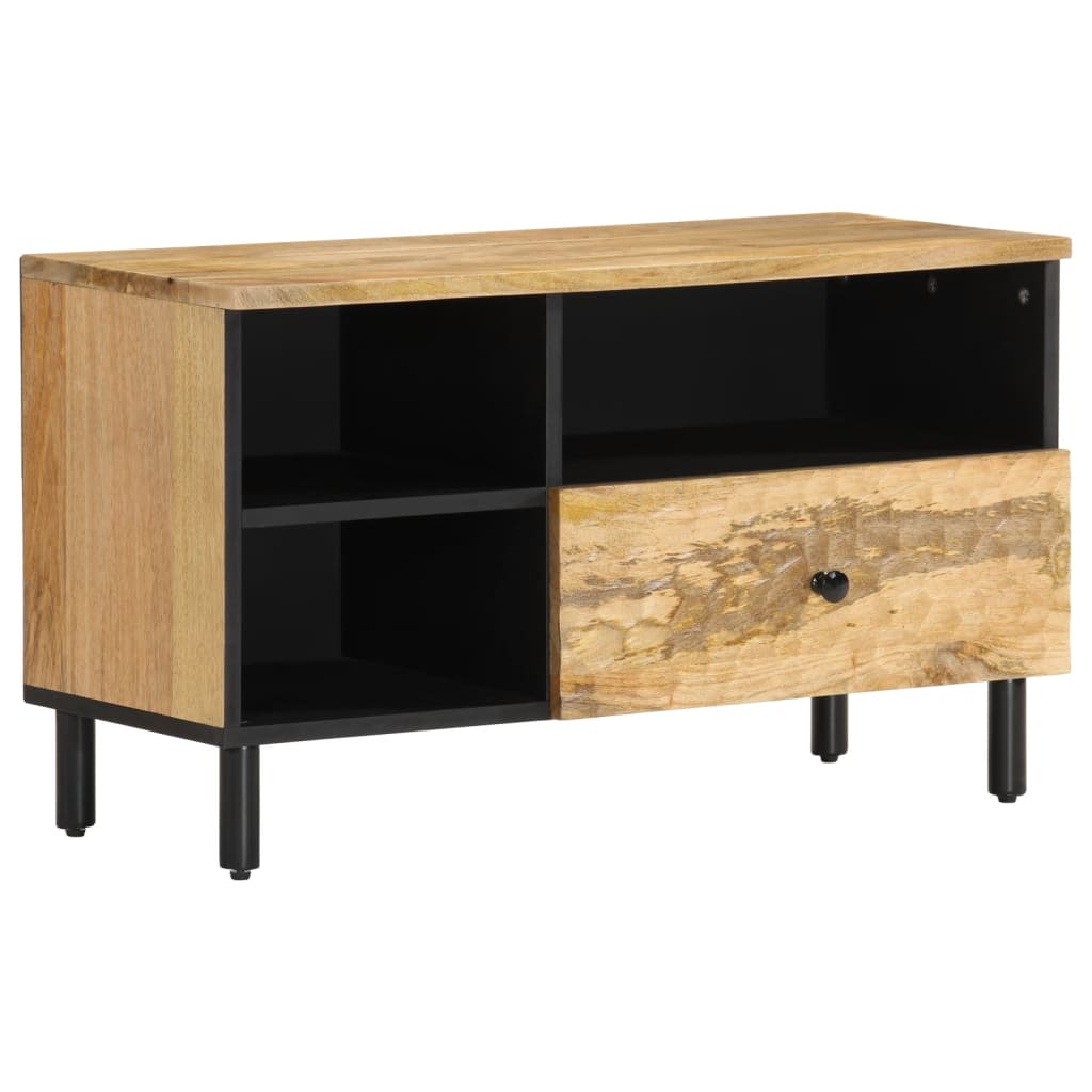 TV-benk 80x33x46 cm heltre mango