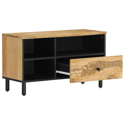 TV-benk 80x33x46 cm heltre mango