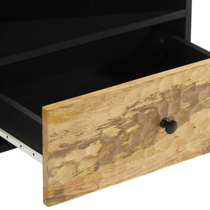 TV-benk 80x33x46 cm heltre mango