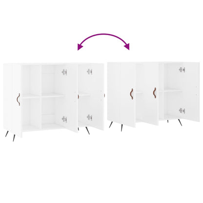 Skjenk Hvit 90x34x80 cm