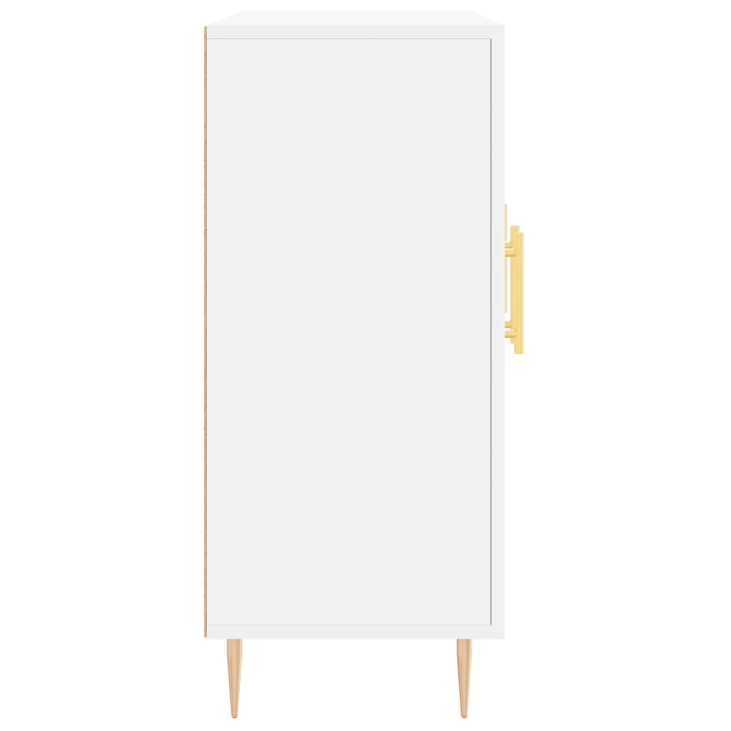 Skjenk Hvit 90x34x80 cm