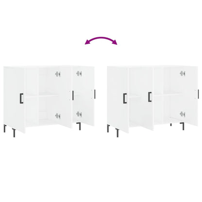 Skjenk Hvit 90x34x80 cm