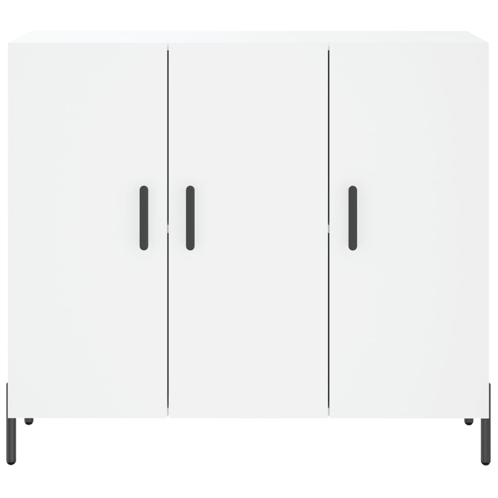 Skjenk Hvit 90x34x80 cm