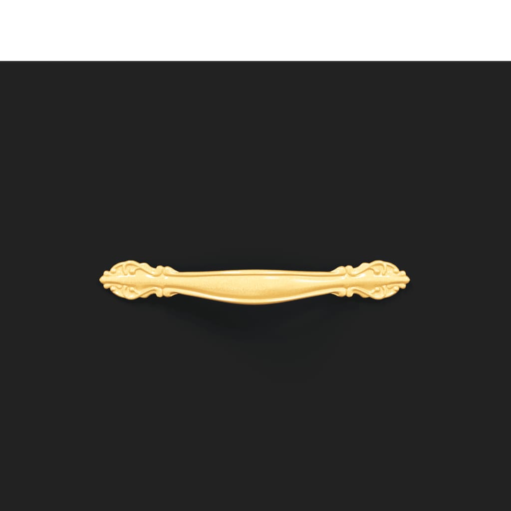 Skjenk svart 100x36x60 cm konstruert tre