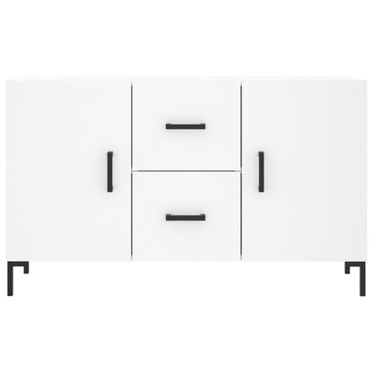 Skjenk hvit 100x36x60 cm konstruert tre