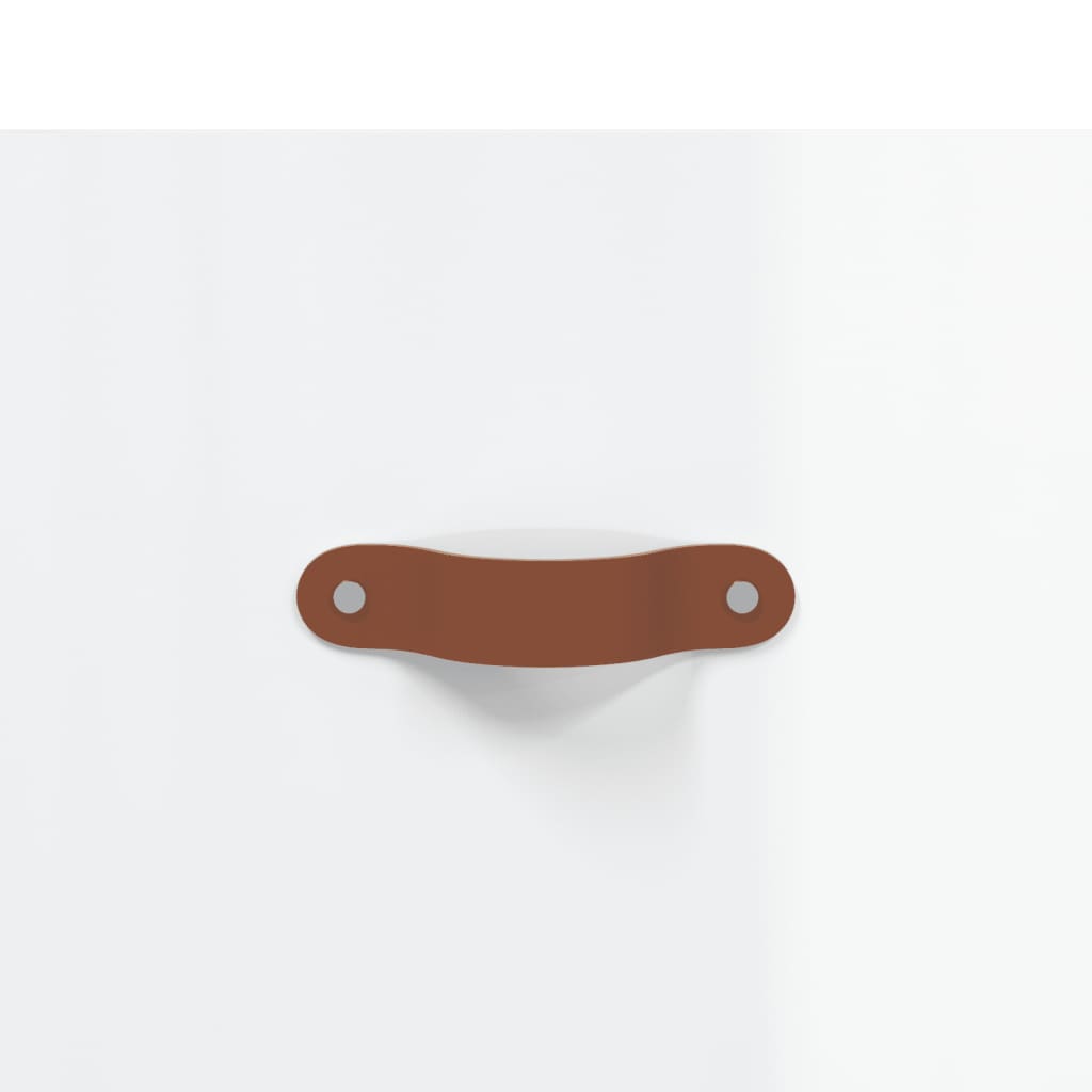 Skap Høyglans Hvit 69,5x31x115 cm