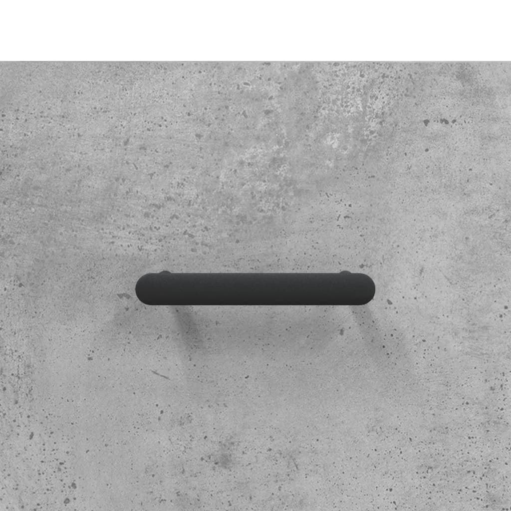 Skap Betonggrå 69,5x31x115 cm